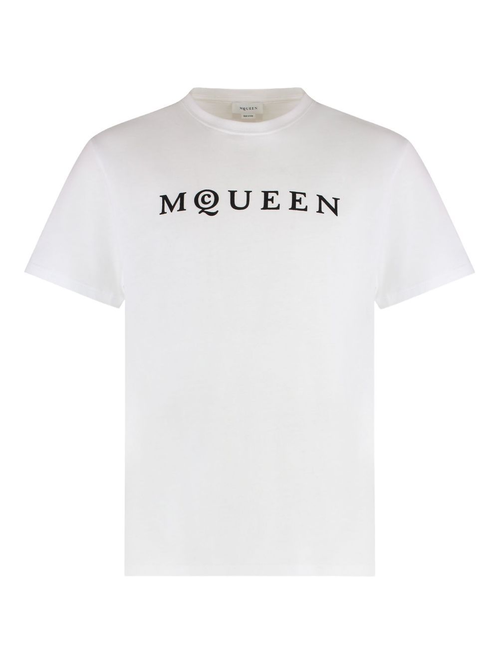 Alexander McQueen Logo embroidered Tshirt