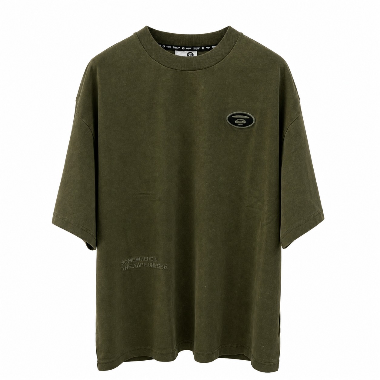 AAPE BY A BATHING APE Khaki moonface Tee